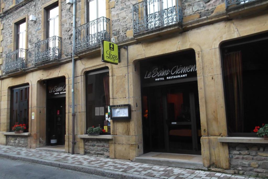 Hôtel Restaurant Le Saint Clément Exterior foto